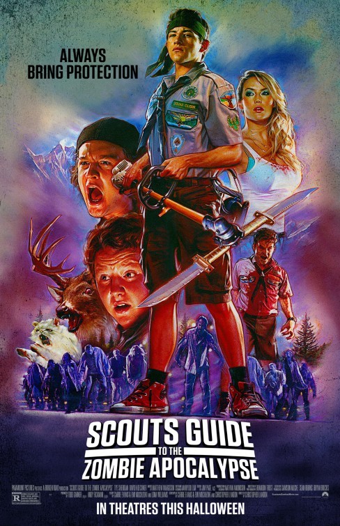 Scout’s Guide to the Zombie Apocalypse: locandine della comedy-horror