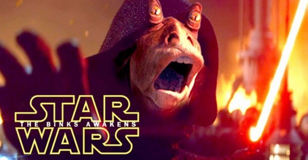 Star Wars 7: i trailer parodia con Jar Jar Binks