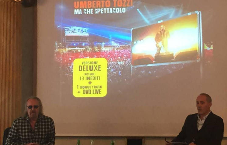 Umberto Tozzi, Ma che spettacolo: conferenza stampa in diretta