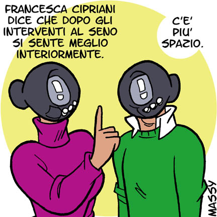 Belle dentro