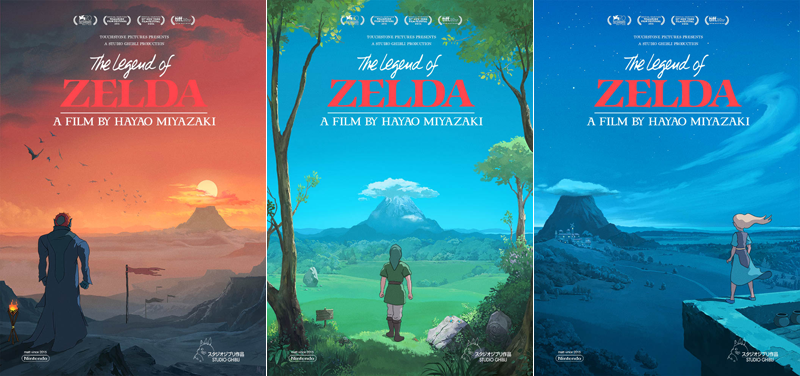 The Legend of Zelda, e se diventasse lungometraggio Ghibli?