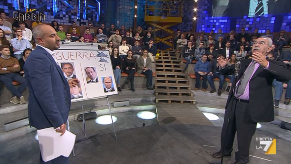 La Gabbia si auto-replica: il talk in diretta di inizio puntata riproposto dopo la mezzanotte