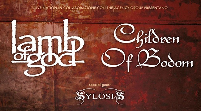 Lamb Of God: annullato tour europeo, vanno avanti i Children Of Bodom (info rimborso o sconto biglietti)