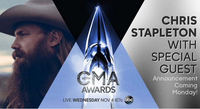 CMA Awards 2015, tutti i vincitori: Chris Stapleton trionfa