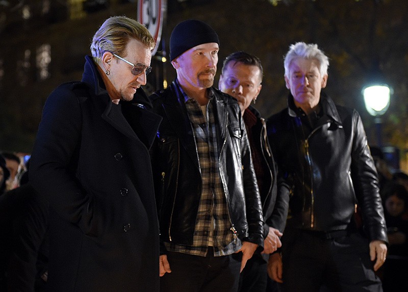 U2 a Parigi al Bataclan