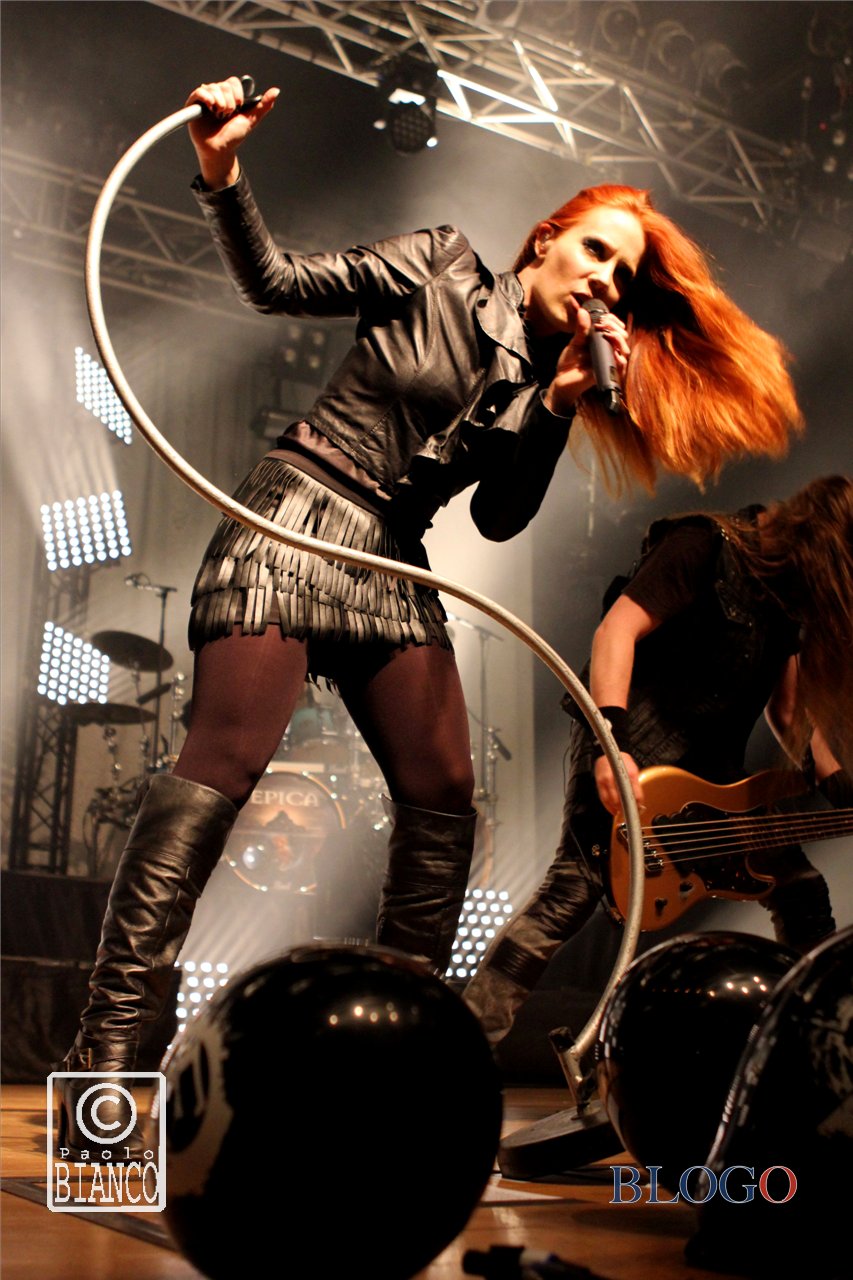 Epica foto concerto Live Club Trezzo, 4 Novembre 2015 – photos by Paolo Bianco