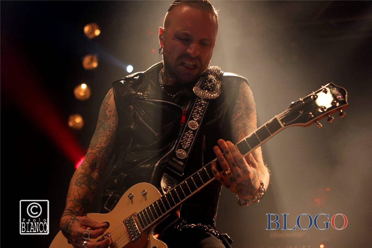 Backyard Babies foto concerto Trezzo Live Club, 12 Novembre 2015 – by Paolo Bianco