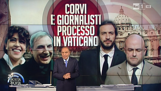 Nuzzi contro Vespa: “Invitava Bertone a cena, a Porta a Porta non mi dà diritto di replica”