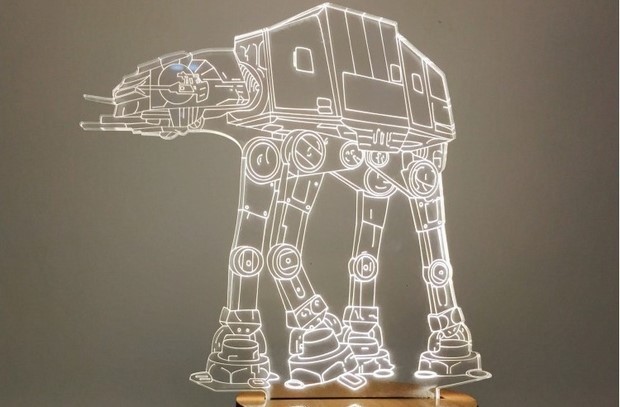 Star Wars gadget: le luci ambientali Light Art 3D
