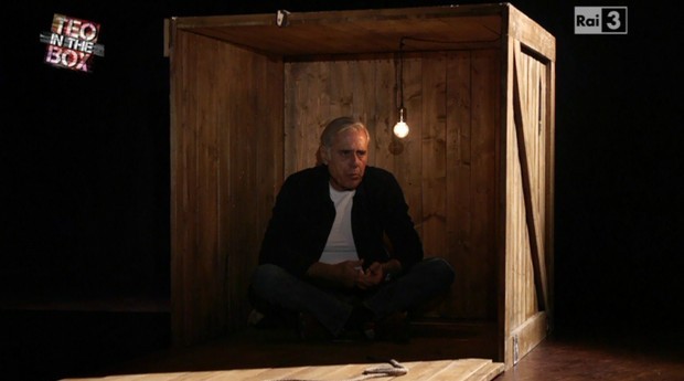 Teo in the box: Teocoli cade in pieno nella trappola factual