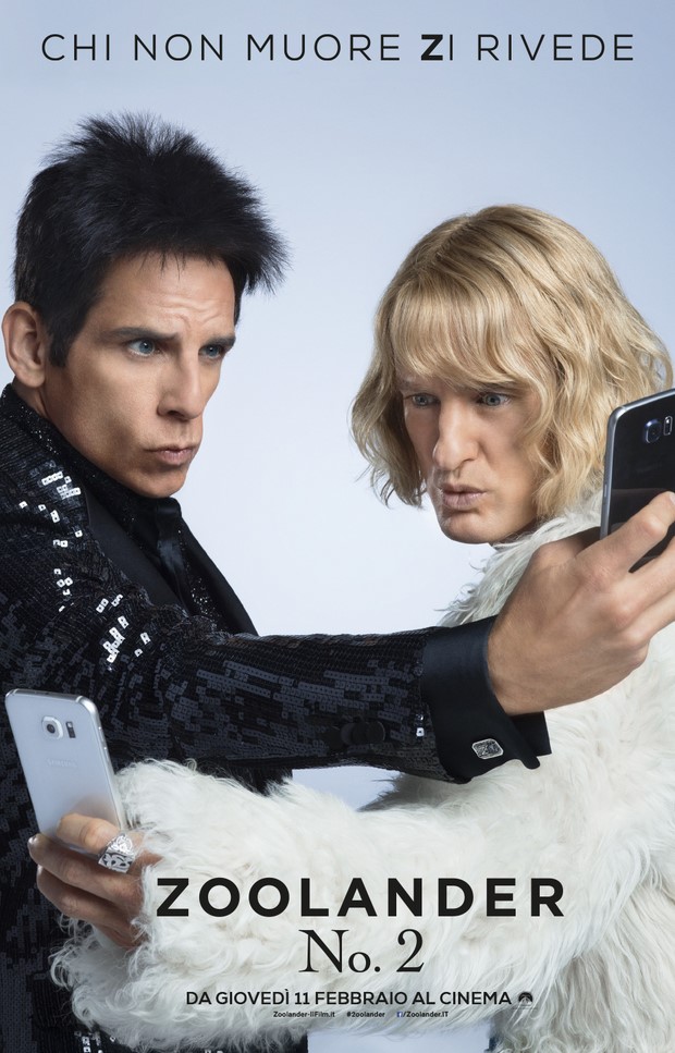 Zoolander 2:  nuovo teaser poster e prima locandina italiana