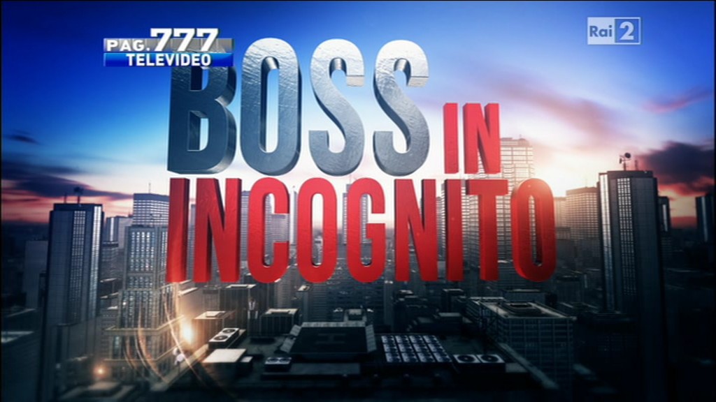 Boss in incognito 3 – prima puntata del 21 dicembre 2015 – Paolo Aruta