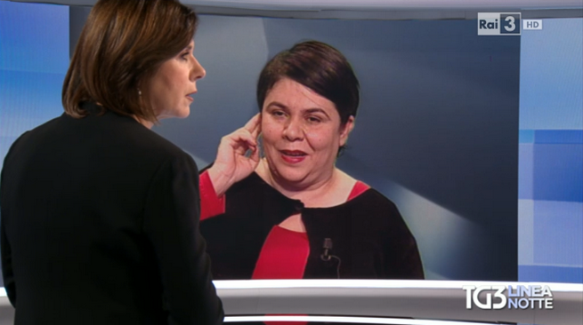 Linea Notte: Bianca Berlinguer contro Michela Murgia (VIDEO)