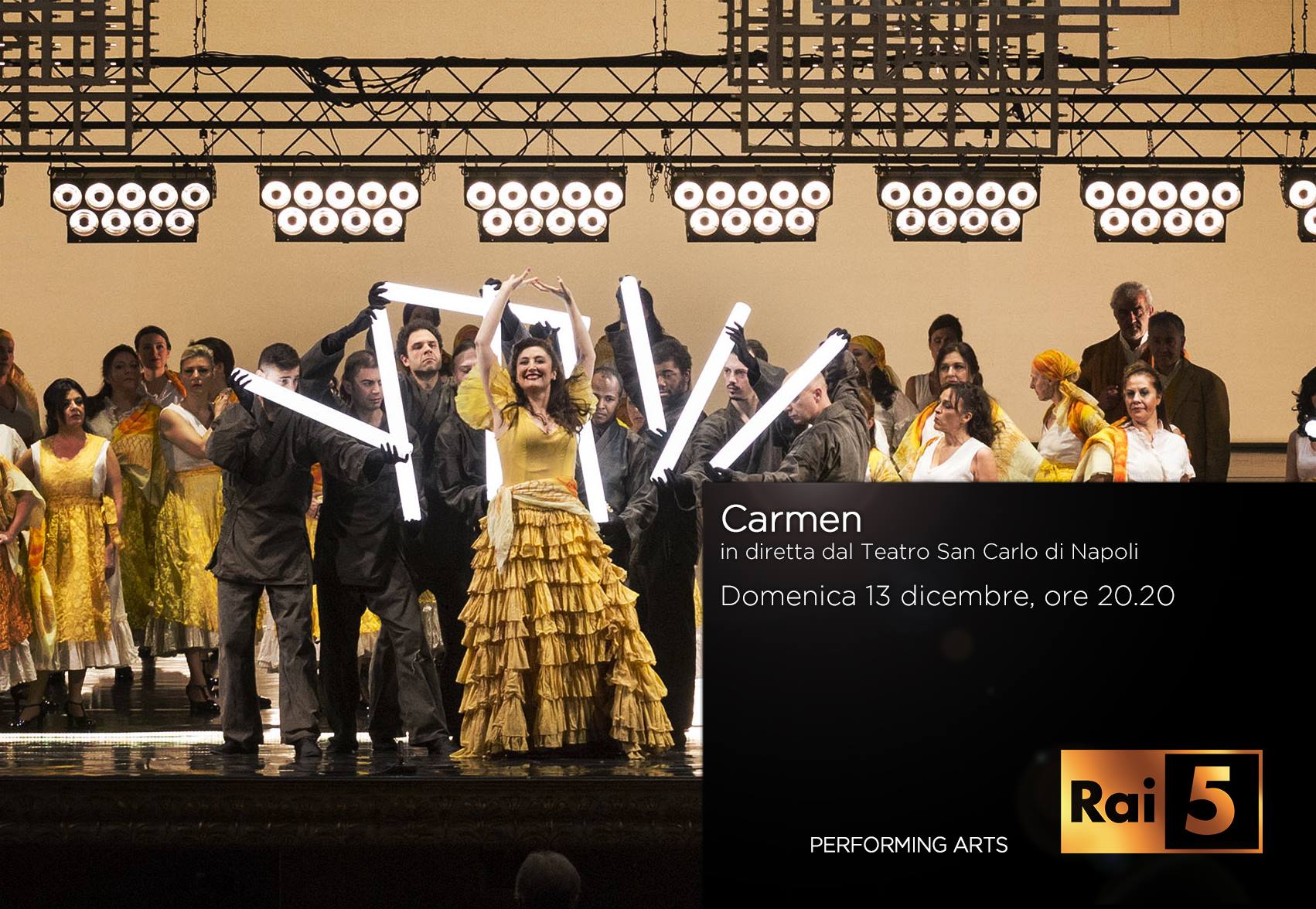 Stasera in tv, 13 dicembre 2015: Maschi contro Femmine, Il Segreto, Carmen live dal San Carlo