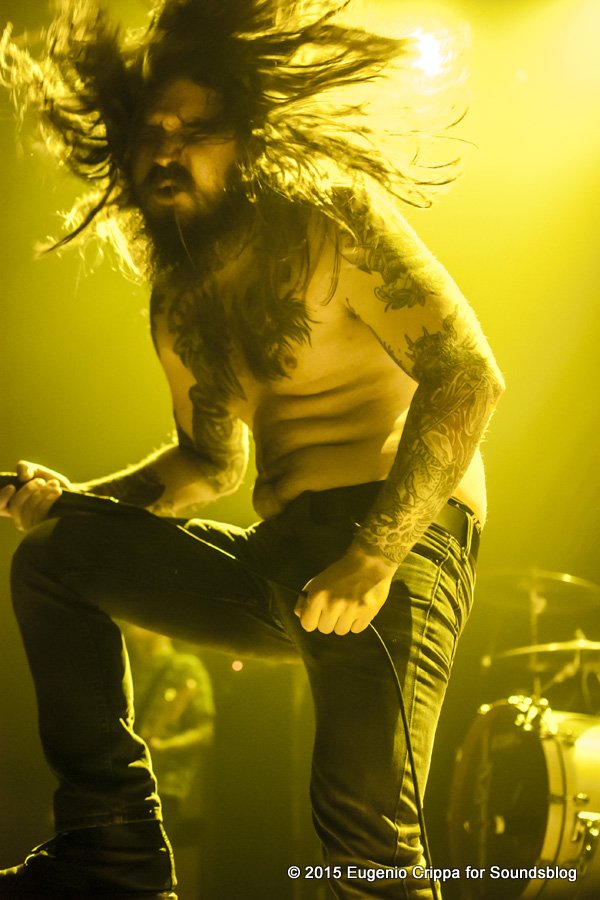 Kvelertak foto concerto Alcatraz Milano Novembre 2015 – by Eugenio Crippa