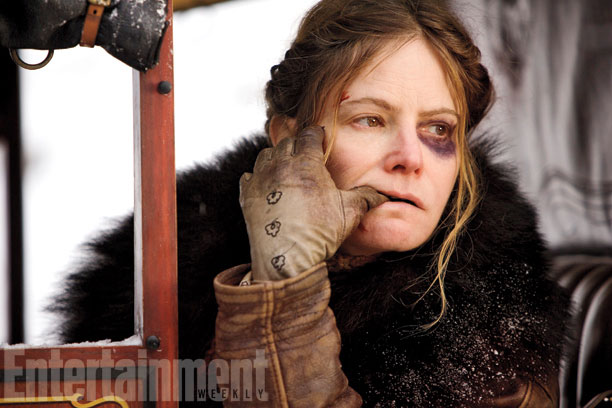 The Hateful Eight, accuse di misoginia per Tarantino – ma è  Jennifer Jason Leigh a difenderlo