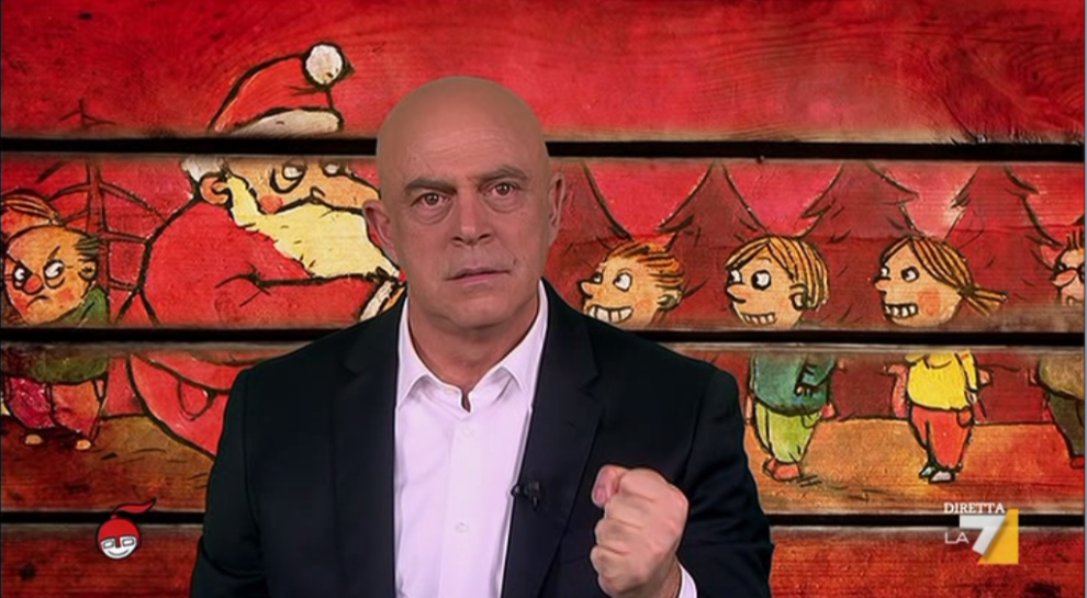 Maurizio Crozza a DiMartedì dell’1 dicembre 2015 (VIDEO)