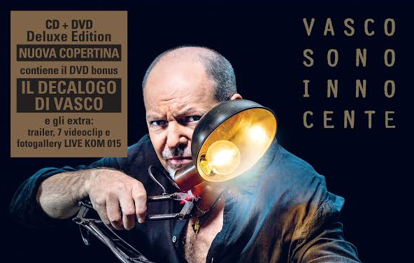 Vasco Rossi, Sono innocente Deluxe con CD + DVD “Il decalogo di Vasco” ed extra