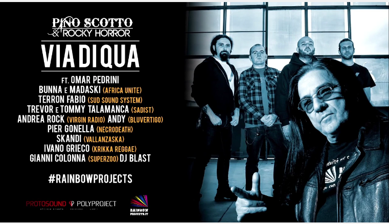 Pino Scotto & Friends, Via di qua: testo e video ufficiale [anteprima Blogo]