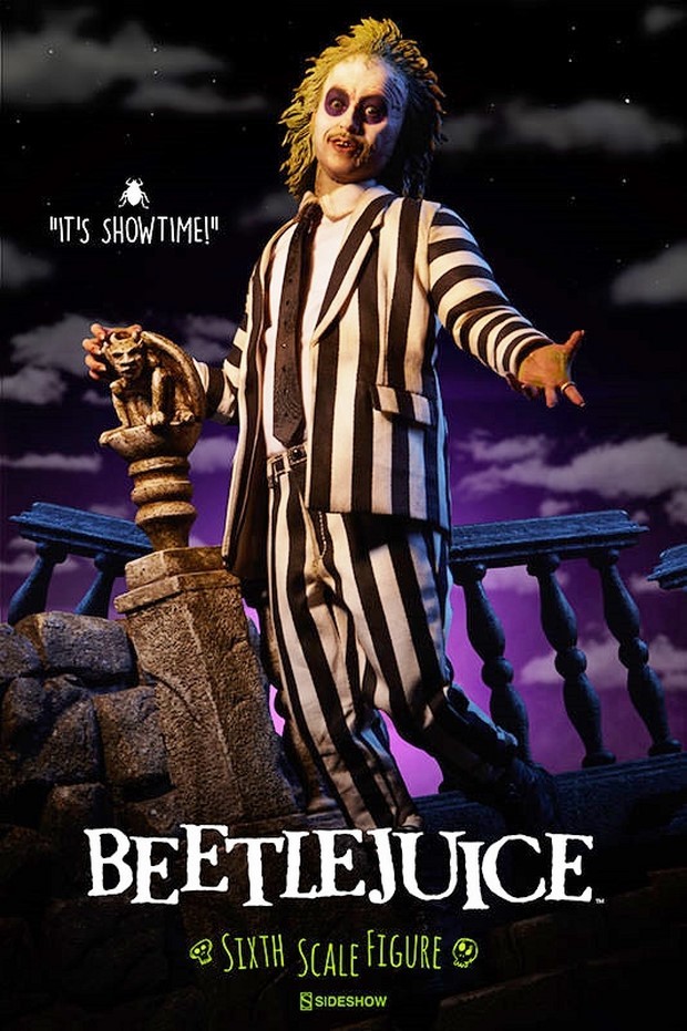 Beetlejuice: nuova action figure di Michael Keaton by Sideshow