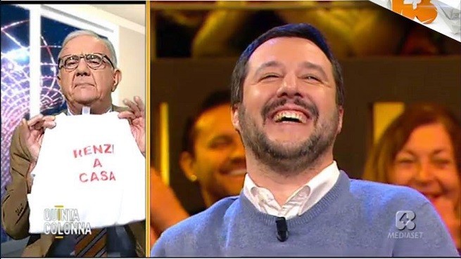 Quinta Colonna arruola Gene Gnocchi per la copertina satirica