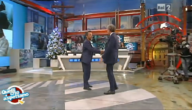Massimo Giletti a Quelli che il calcio, 6 gennaio 2016