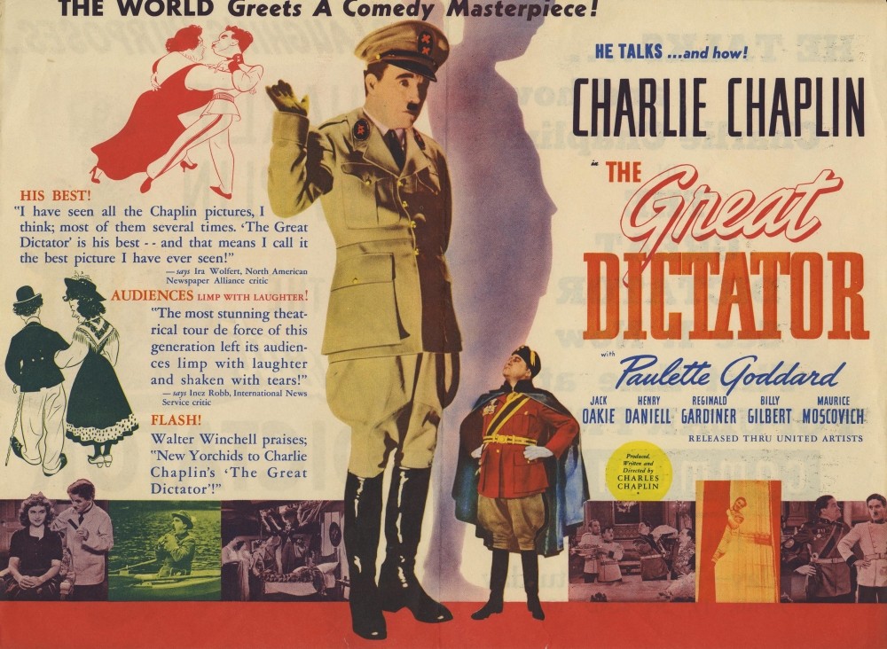 Il grande dittatore – poster