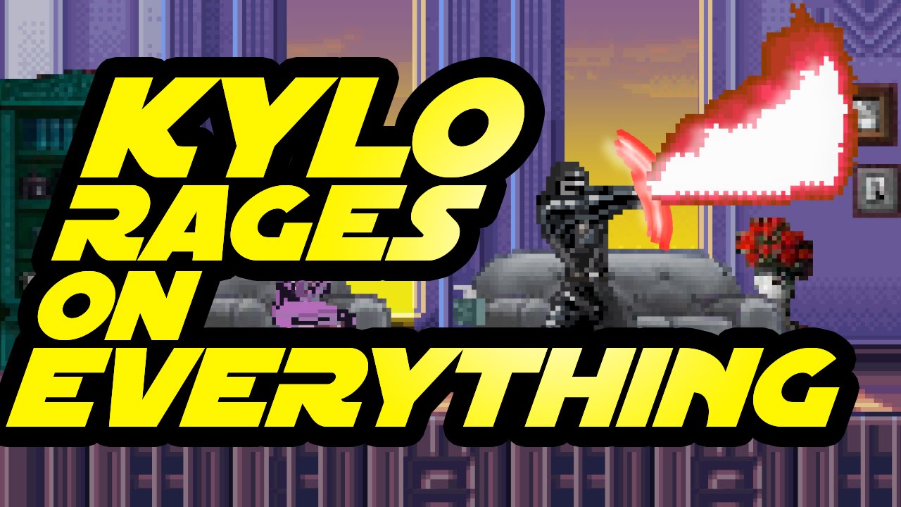 Kylo Ren FREAKS OUT in Everyday Situations | Star Wars Force Awakens Parody