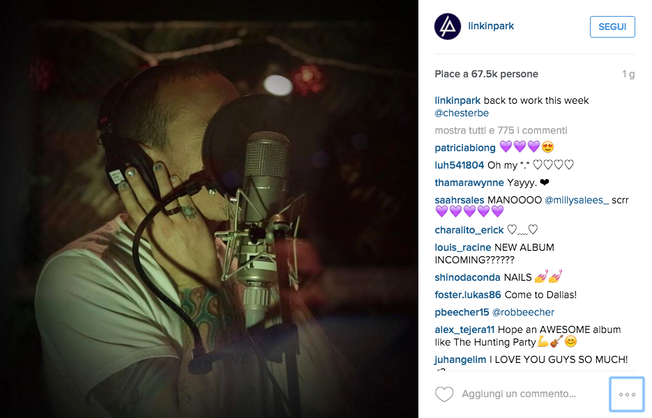 Linkin Park, nuovo album nel 2016?