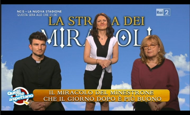 Quelli che il calcio, Lucia Ocone imita Safiria Leccese