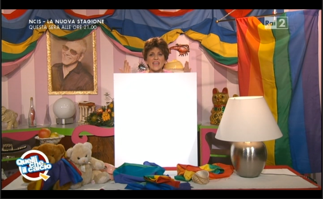 Quelli che il calcio, Lucia Ocone-Veronika parla del Family Day