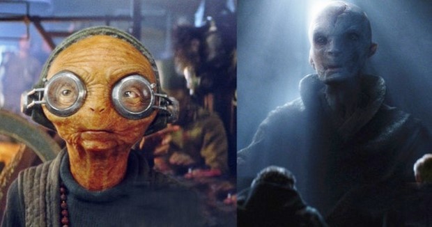 Star Wars 7: Andy Serkis e Lupita Nyong’o parlano di Snoke e Maz Kanata
