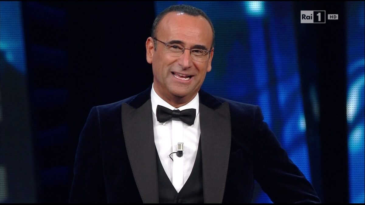 Sanremo 2016, ascolti serata finale: Conti non soffre Juve-Napoli (ma cala dopo mezzanotte)