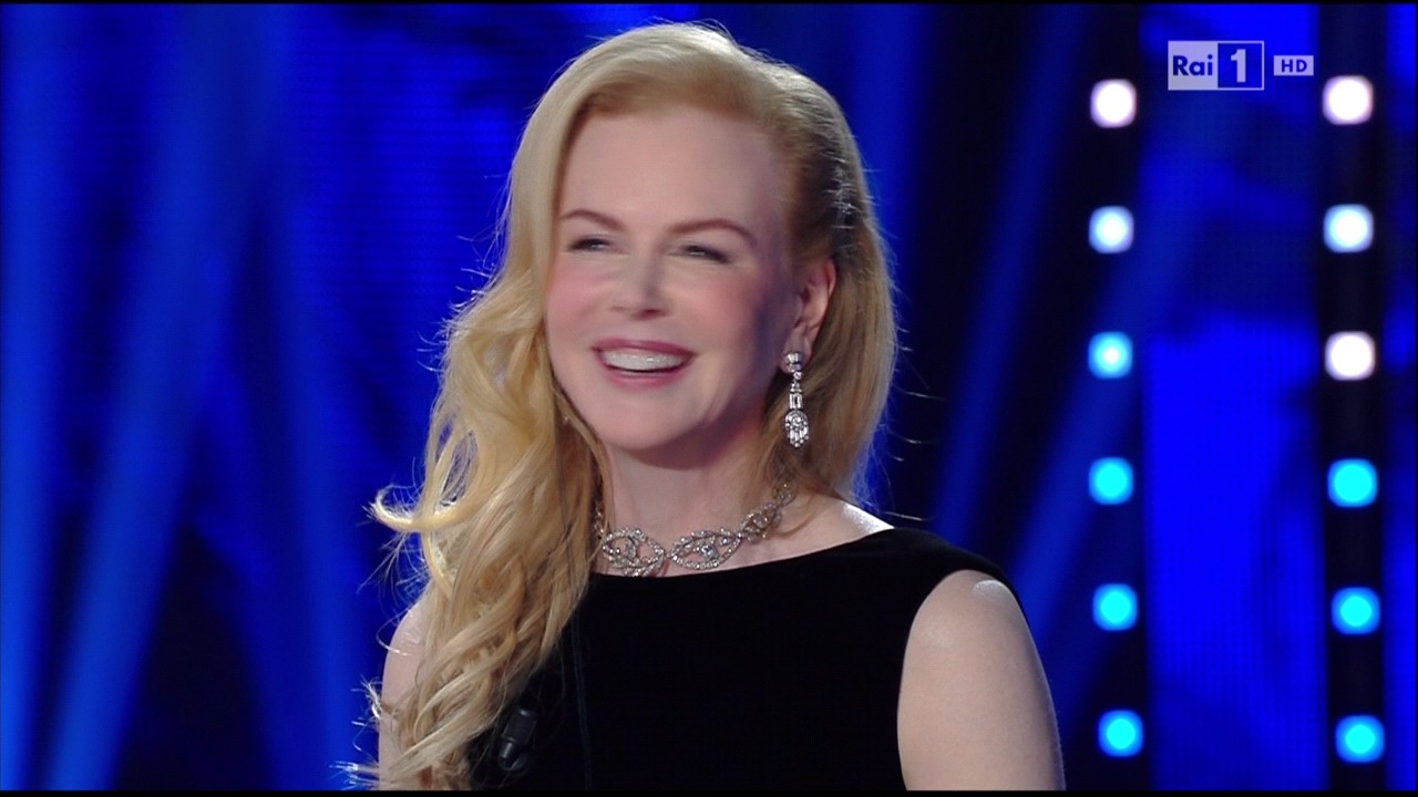 Nicole Kidman a Sanremo 2016
