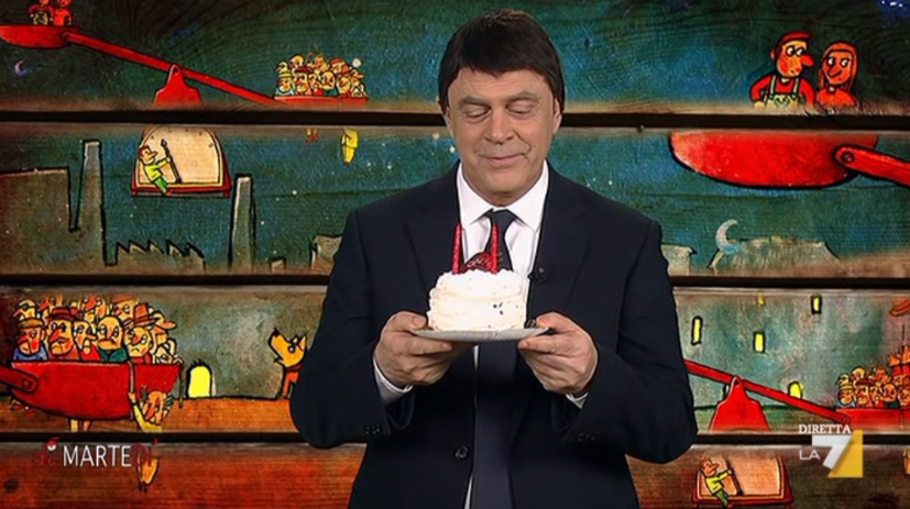 Maurizio Crozza a DiMartedì del 23 febbraio 2016 (VIDEO)