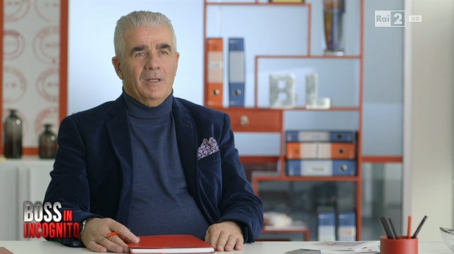 Boss in incognito 3 puntata 1 febbraio 2016: Bachisio Ledda di Mail Express Posta e Finanza