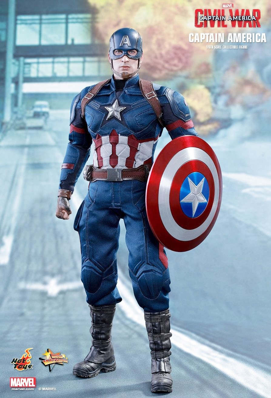 Captain America: Civil War – nuova action figure Hot Toys di Steve Rogers