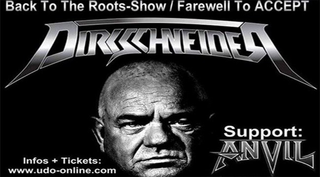 Udo Dirkschneider, Farewell To Accept Tour: la scaletta e i primi video