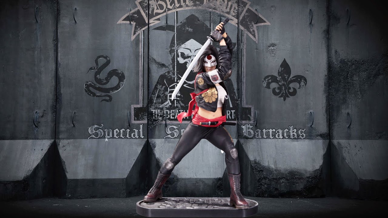 Suicide Squad – DC Collectibles Katana Statue Turnaround