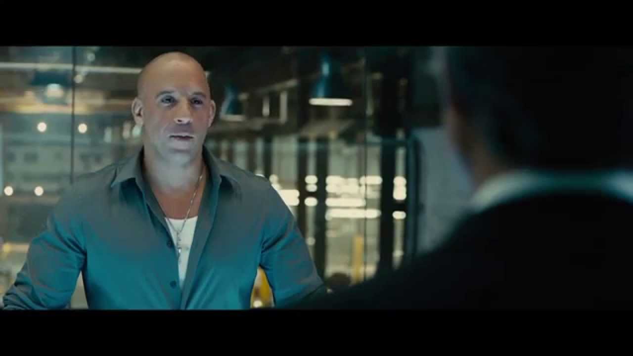 FAST & FURIOUS 7 – Scena del film in italiano “Si fa a modo mio e con la mia squadra”