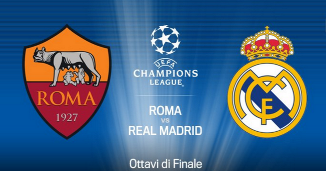 Champions League in tv: Roma-Real Madrid in diretta su Premium Sport