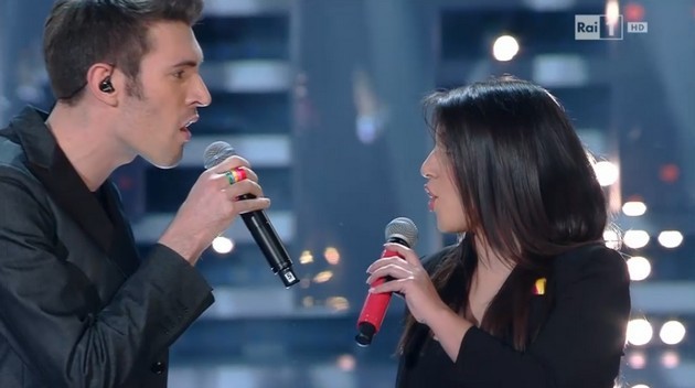 Giovanni Caccamo e Deborah Iurato – Amore senza fine: testo e video
