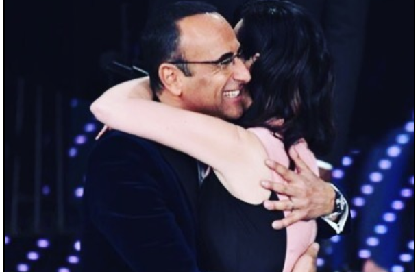 Sanremo 2016, Laura Pausini: “Grazie Carlo Conti! Vi assicuro che non c’è molta gente nel nostro mestiere così”