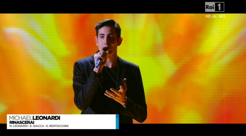 Sanremo 2016, Michael Leonardi – Rinascerai: testo della canzone