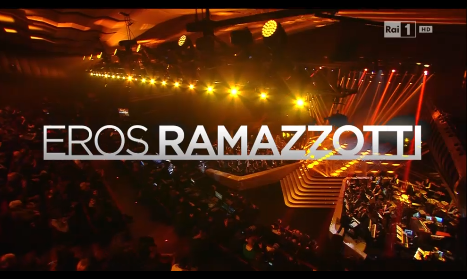 Eros Ramazzotti a Sanremo 2016, foto e gallery