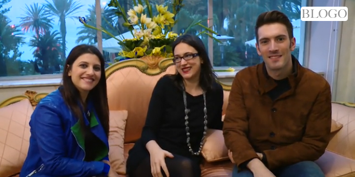 Sanremo 2016, Deborah Iurato e Giovanni Caccamo: “Siamo due opposti che si attraggono” [Video]