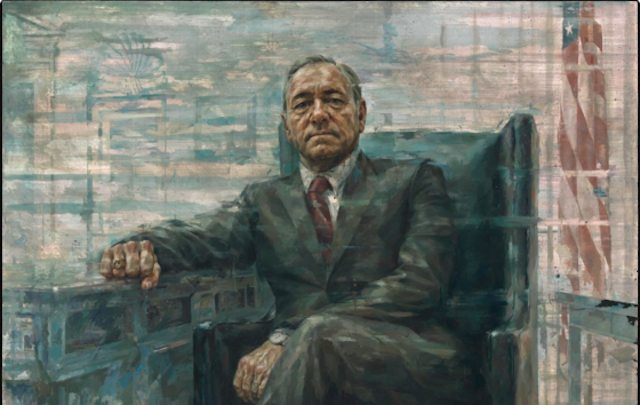 House of Cards, il ritratto di Frank Underwood tra gli altri presidenti al National Portrait Gallery (video)