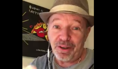 Sanremo 2016, Vasco Rossi: “In bocca al lupo agli Stadio!” [video]