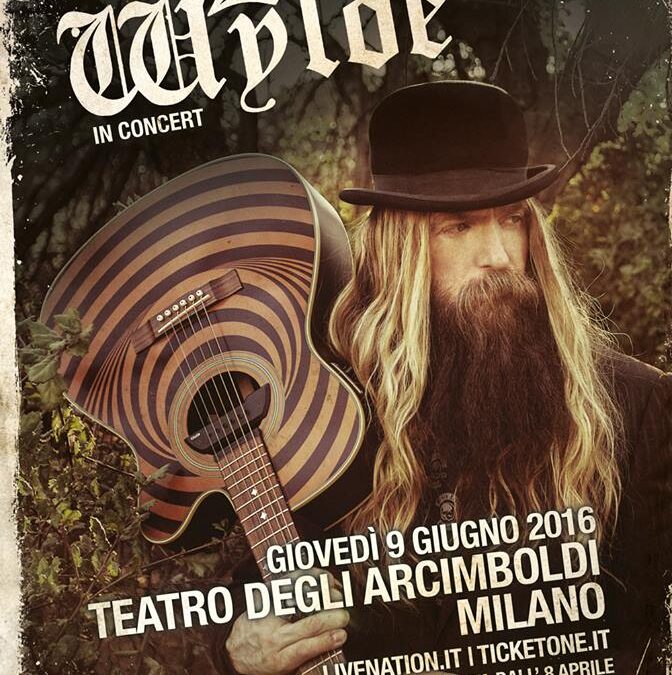 Zakk Wylde, a Milano al teatro per presentare Book Of Shadows 2