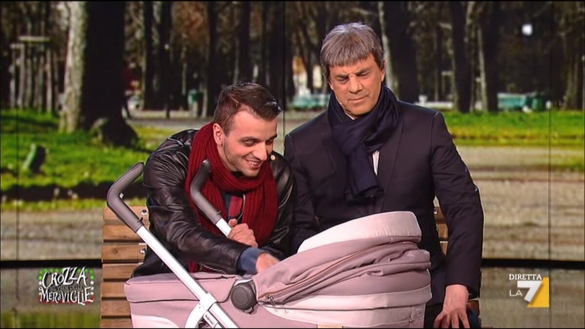 Crozza imita Nichi Vendola papà nel Paese delle Meraviglie | Puntata 4 marzo 2016